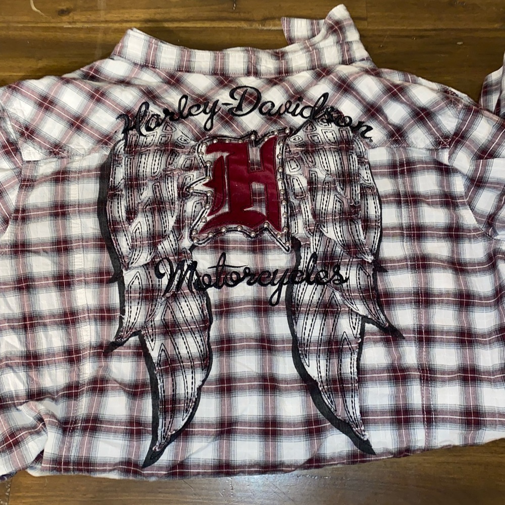 Plaid button up